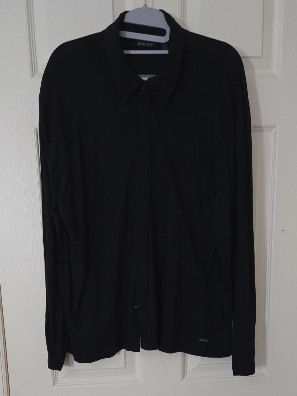 Men DKNY Men’s Black Lightweight Shirt